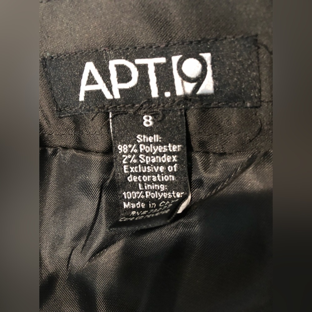 Apt 9 Women's Black SKIRT Size 8 - Picture 7 of 7